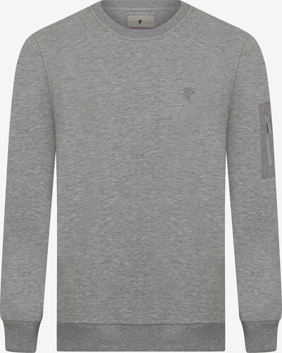 DENIM CULTURE Sweatshirt 'Bret' in de kleur Grijs gemêleerd, Productweergave