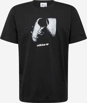 ADIDAS ORIGINALS T-shirt 'Street  5' i svart: framsida