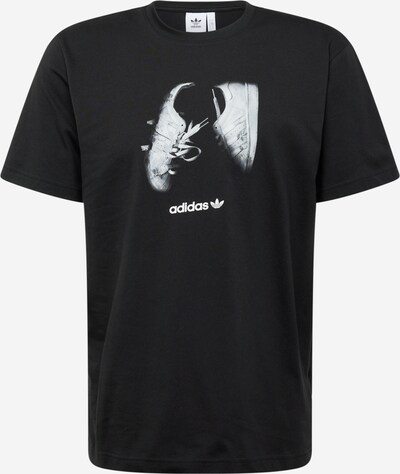 ADIDAS ORIGINALS T-Shirt 'STREET  5' en noir / blanc, Vue avec produit