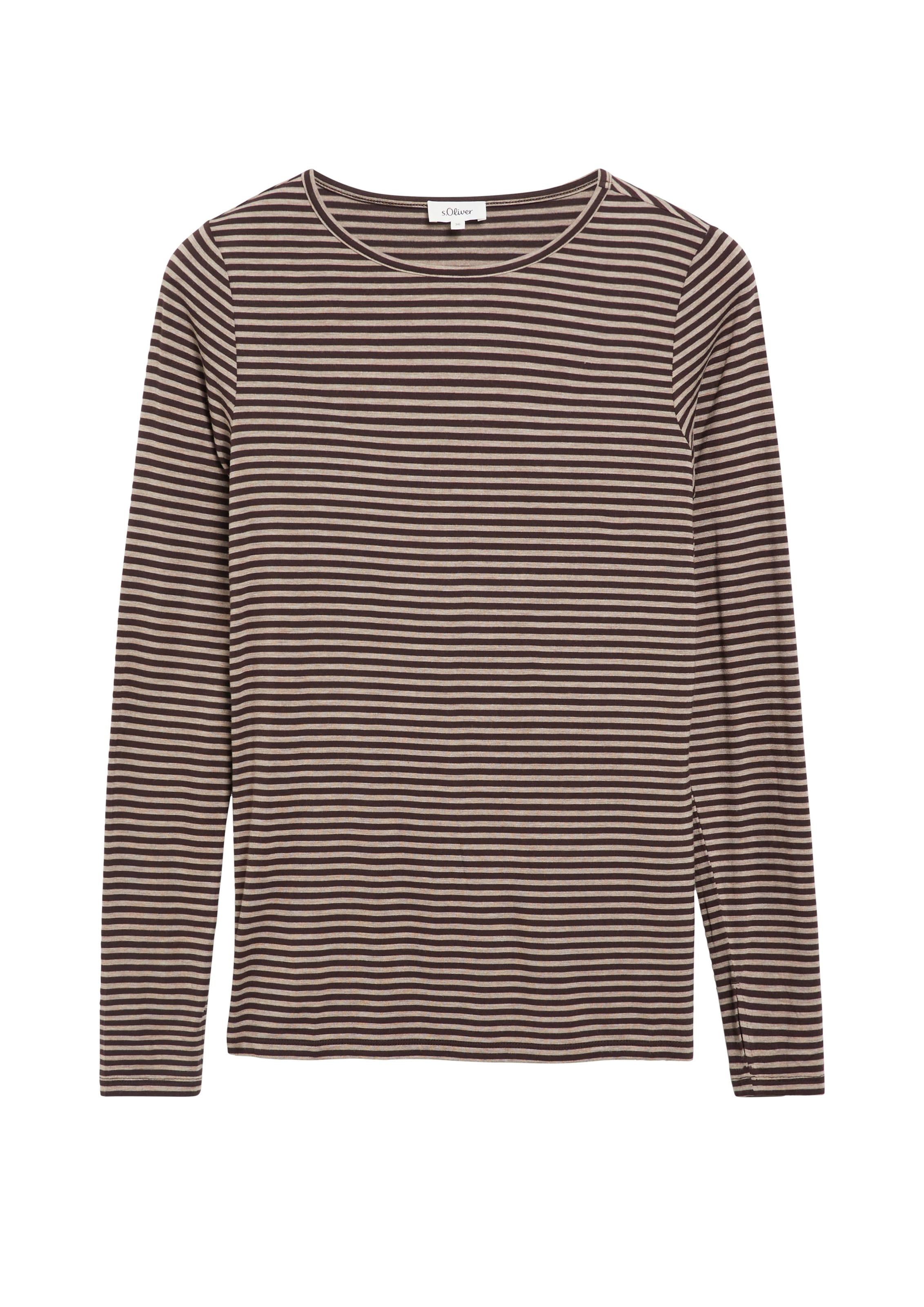 T-shirt s.Oliver en marron : devant