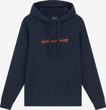 Lyle & Scott Sweatshirt in Blauw: voorkant