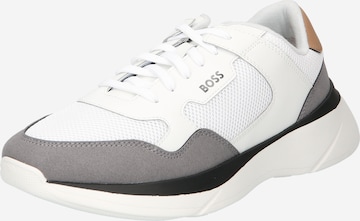 BOSS Orange Sneakers 'Dean' in White: front