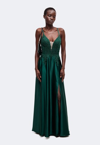 LUXUAR - Vestido de noche en verde