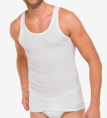 SCHIESSER Unterhemd in Weiß