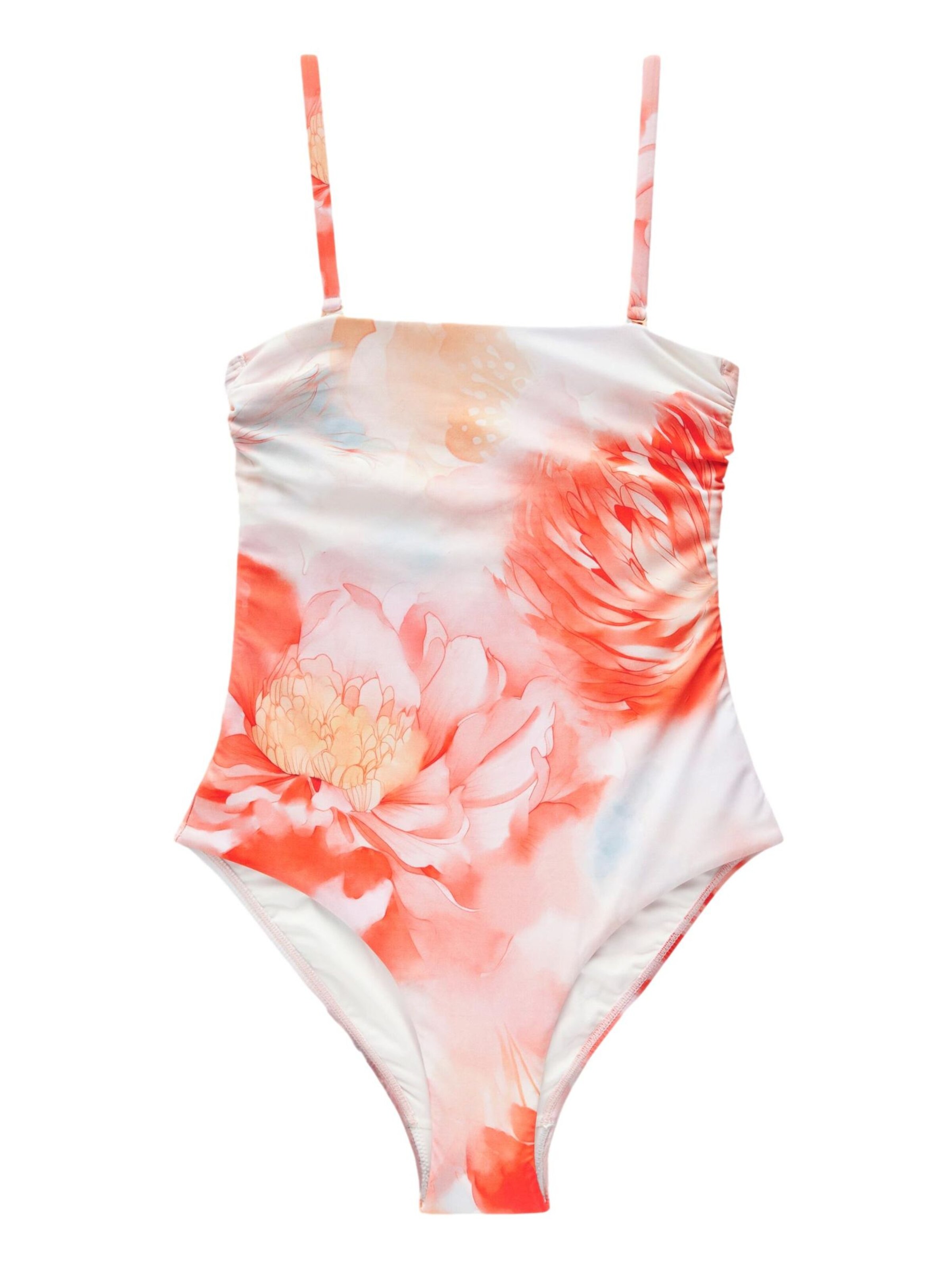 Next T-Shirt Enodelne kopalke | rdeča barva: sprednja stran