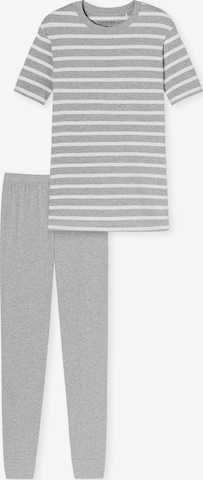 Pyjama ' Casual Essentials ' SCHIESSER en gris : devant