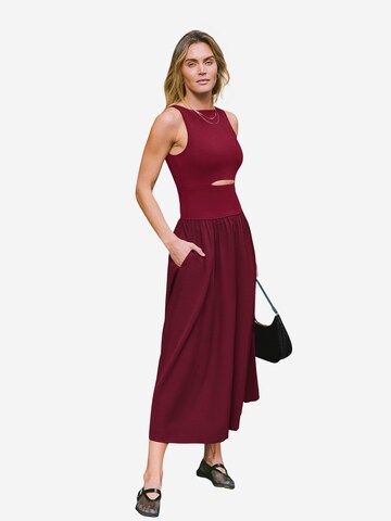 Cupshe Summer Dress 'Black-CAA05A4D115AA/Red-CAA05A4D115JJ/Brown-CAA05A4D115HH' in Red: front