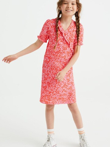 Robe WE Fashion en rose : devant