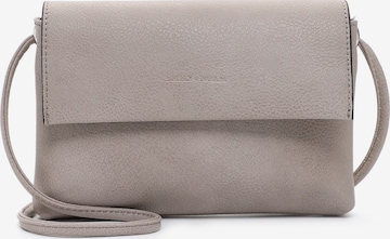 Borsa a spalla ' Emma ' di Emily & Noah in grigio: frontale