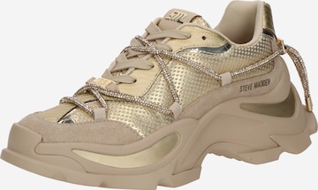 Baskets basses 'Z Nation' STEVE MADDEN en or : devant