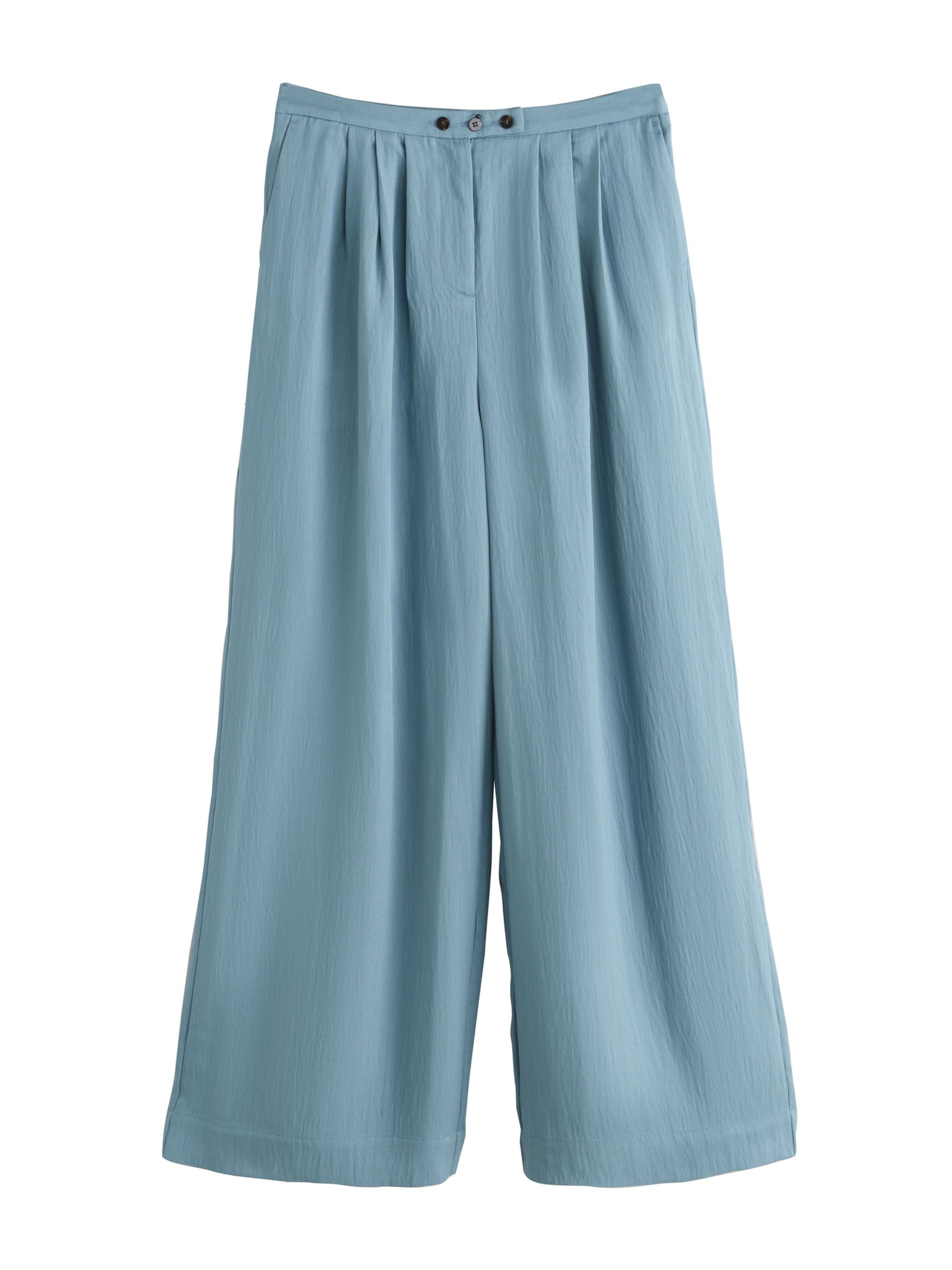 Next Pantalon à pince en gris basalte, Vue avec produit