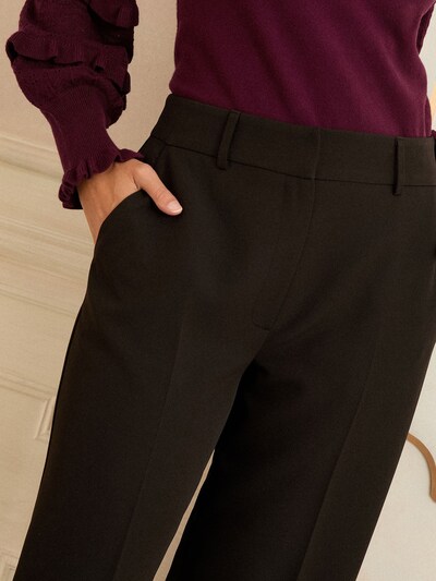 love & roses Hlače na rob | črna barva, Prikaz izdelka