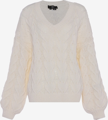 faina Neulepaita värissä valkoinen: etupuoli