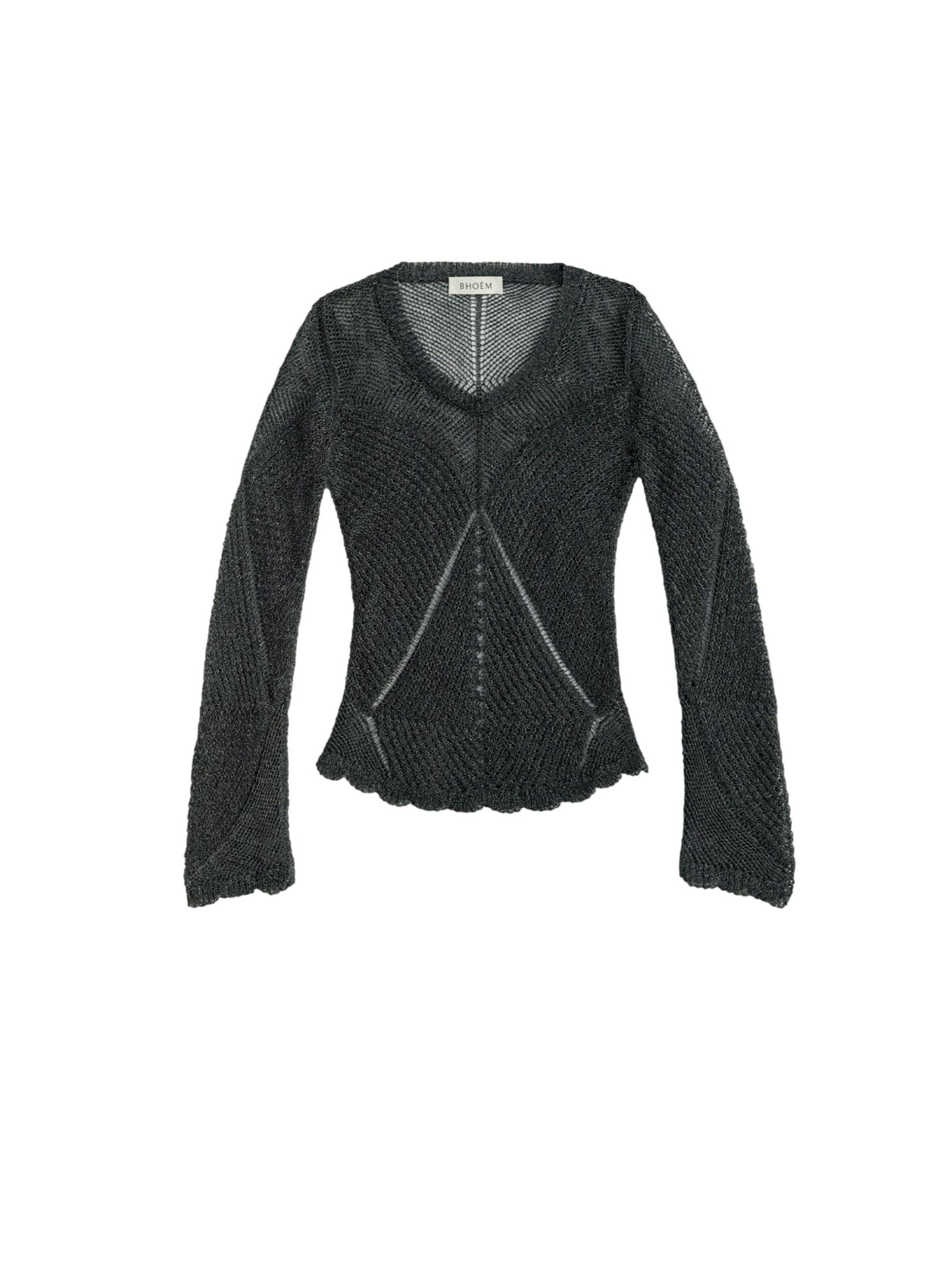 Bhoem Shirt in XS in anthrazit, Produktansicht