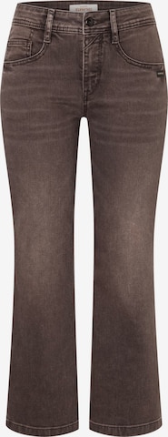 Gang Regular Jeans '94AMELIE KICK ' in Bruin: voorkant