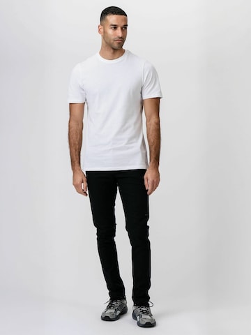 TEESHOPPEN regular Bukser ' Structure ' i sort: forside