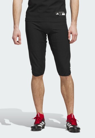 ADIDAS PERFORMANCE - Slimfit Pantalón deportivo 'Adizero Impact' en negro: frente