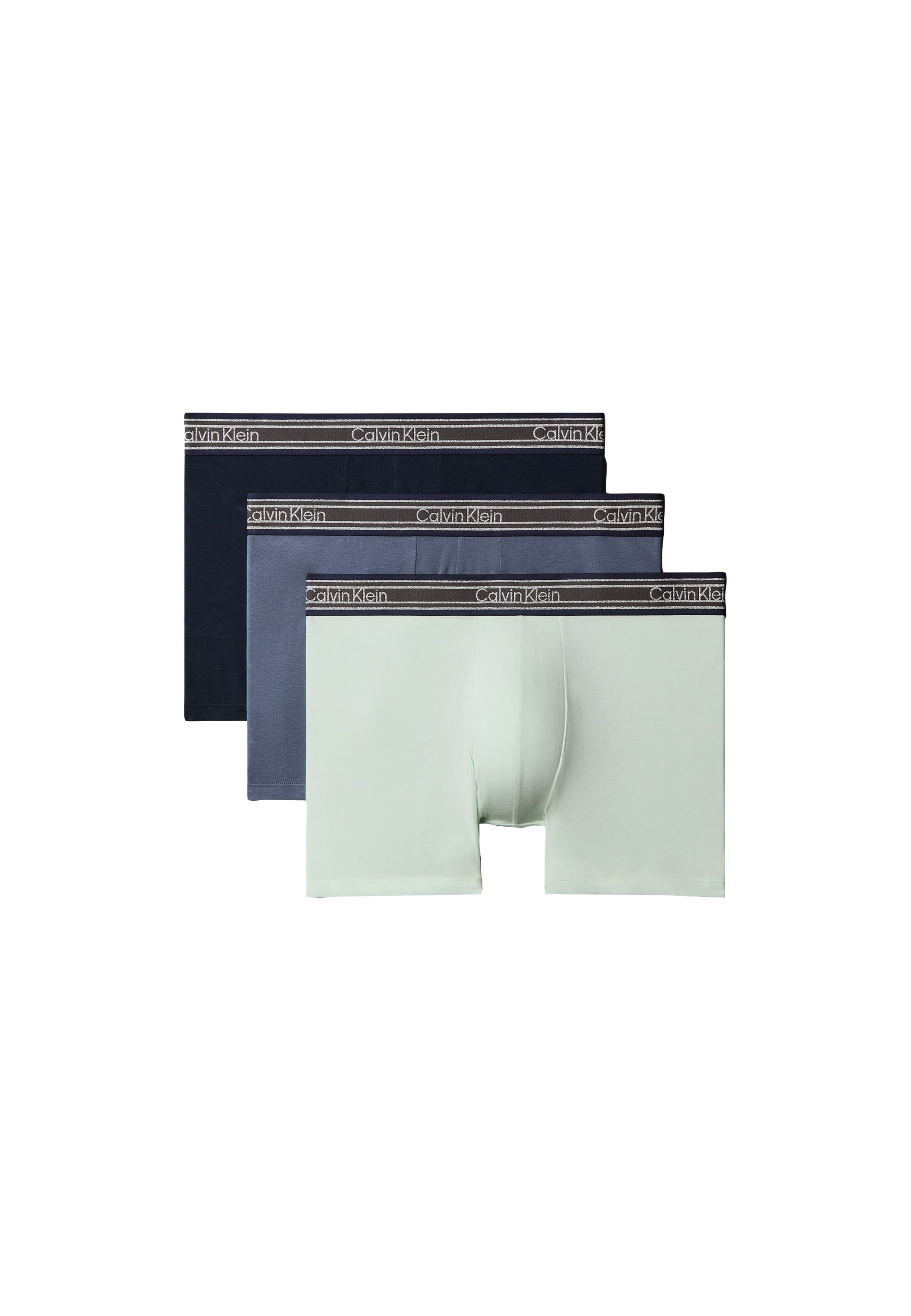 mėlyna Calvin Klein Underwear Boxer trumpikės: priekis