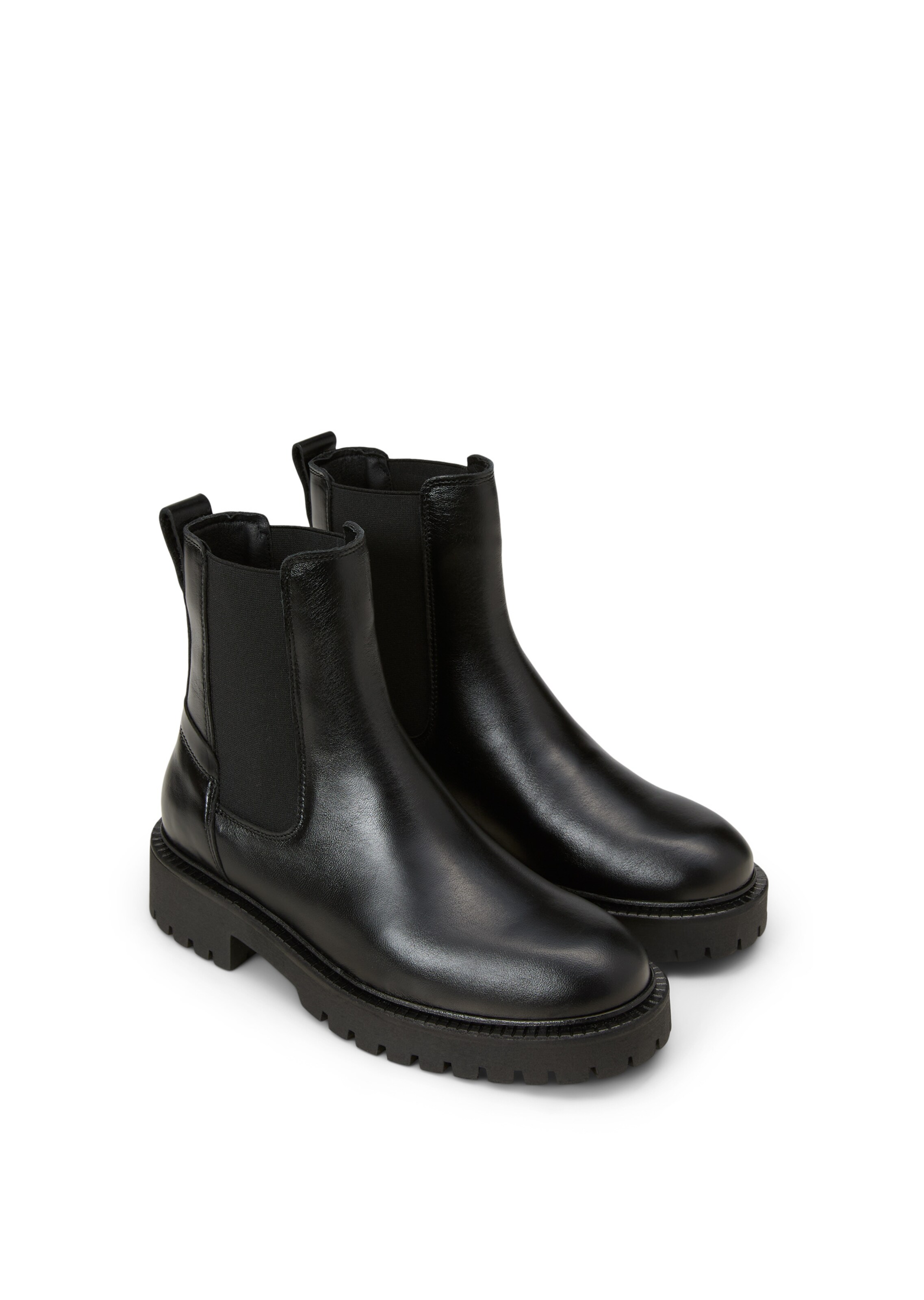 Marc O'Polo Chelsea boots 'Phia' in Zwart