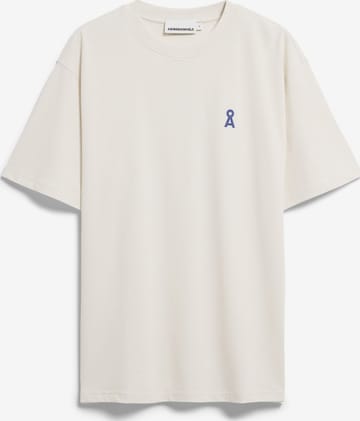 T-Shirt 'Maarkos No Plastic' ARMEDANGELS en beige : devant