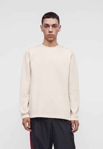 Nike Sportswear - Sweatshirt 'Club' em bege: frente