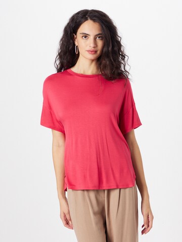 T-shirt UNITED COLORS OF BENETTON en rose : devant