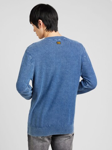 G-Star RAW - Pullover 'Moss' em azul