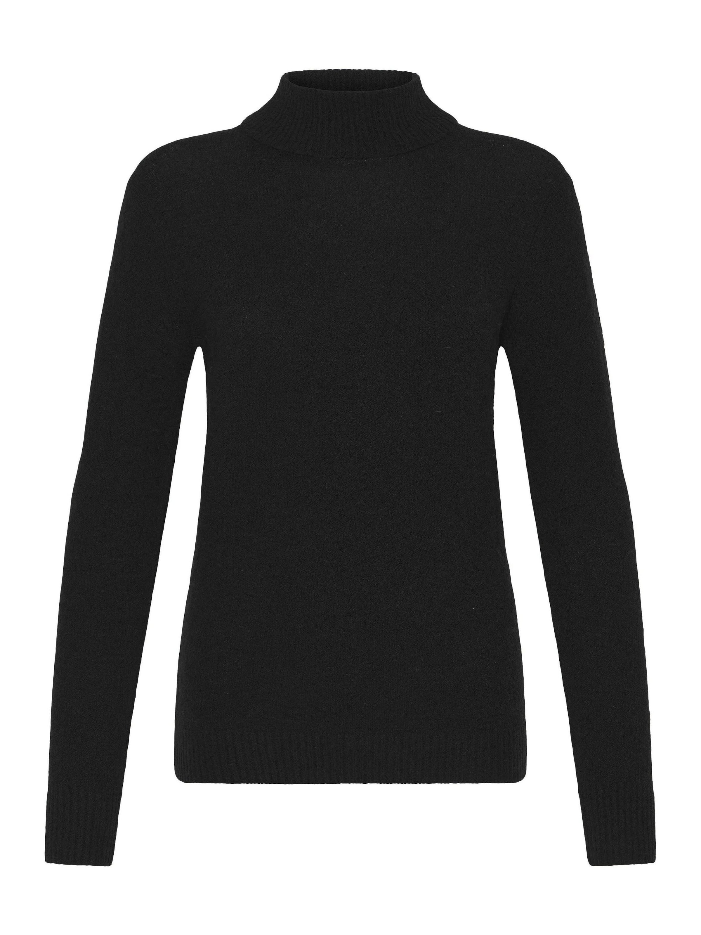 Oxmo Trui ' OXISIGNE ' in Zwart: voorkant