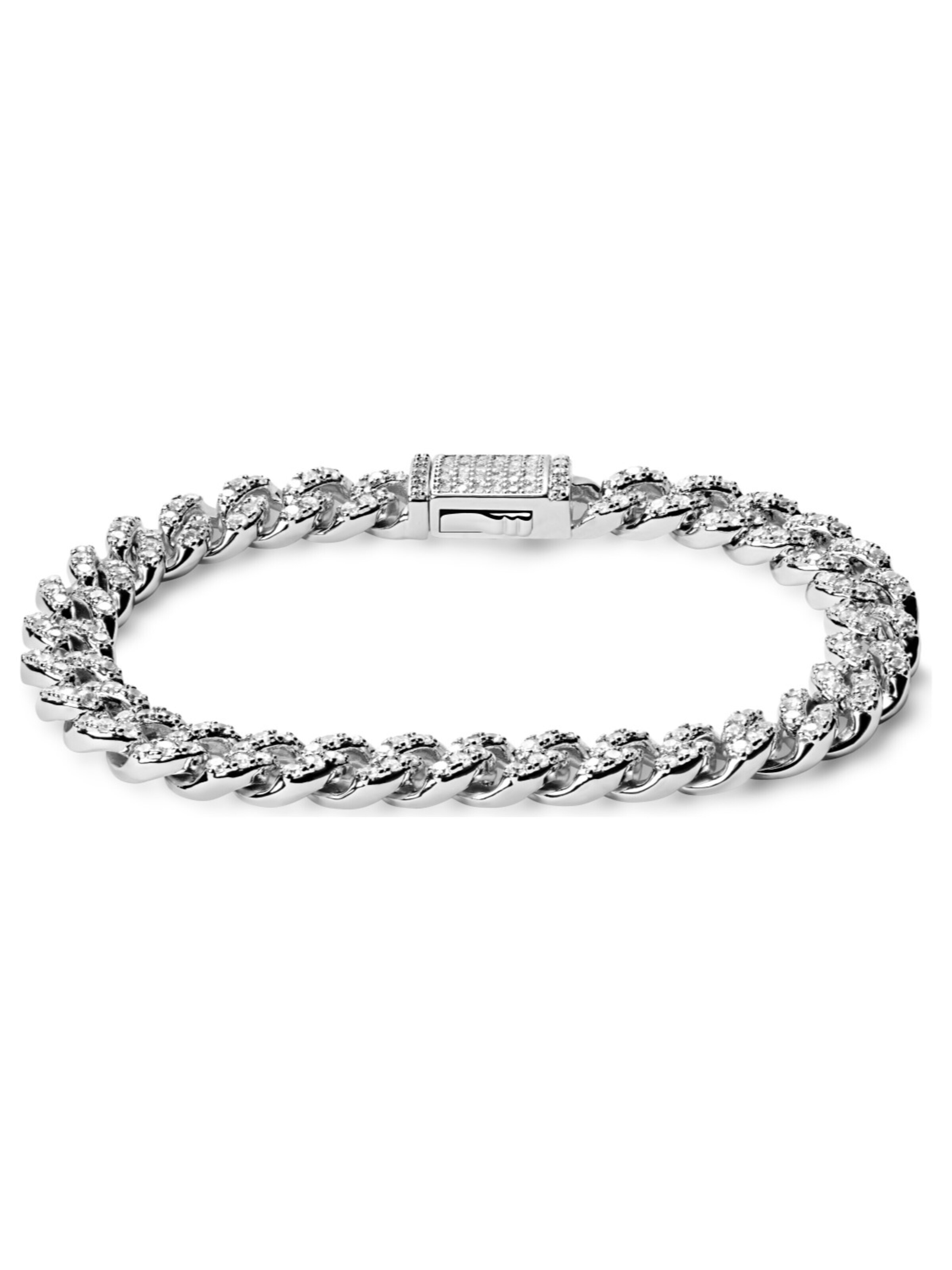 Otsu Armband 'Nicos' in Zilver: voorkant
