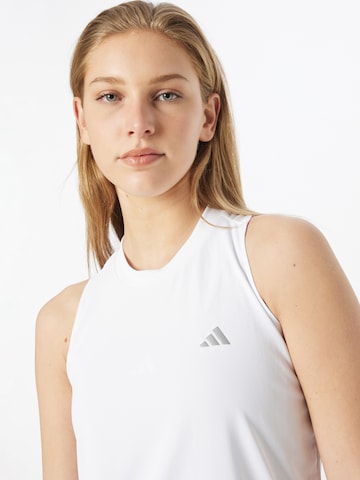 balta ADIDAS PERFORMANCE Sportiniai marškinėliai be rankovių 'Run It'