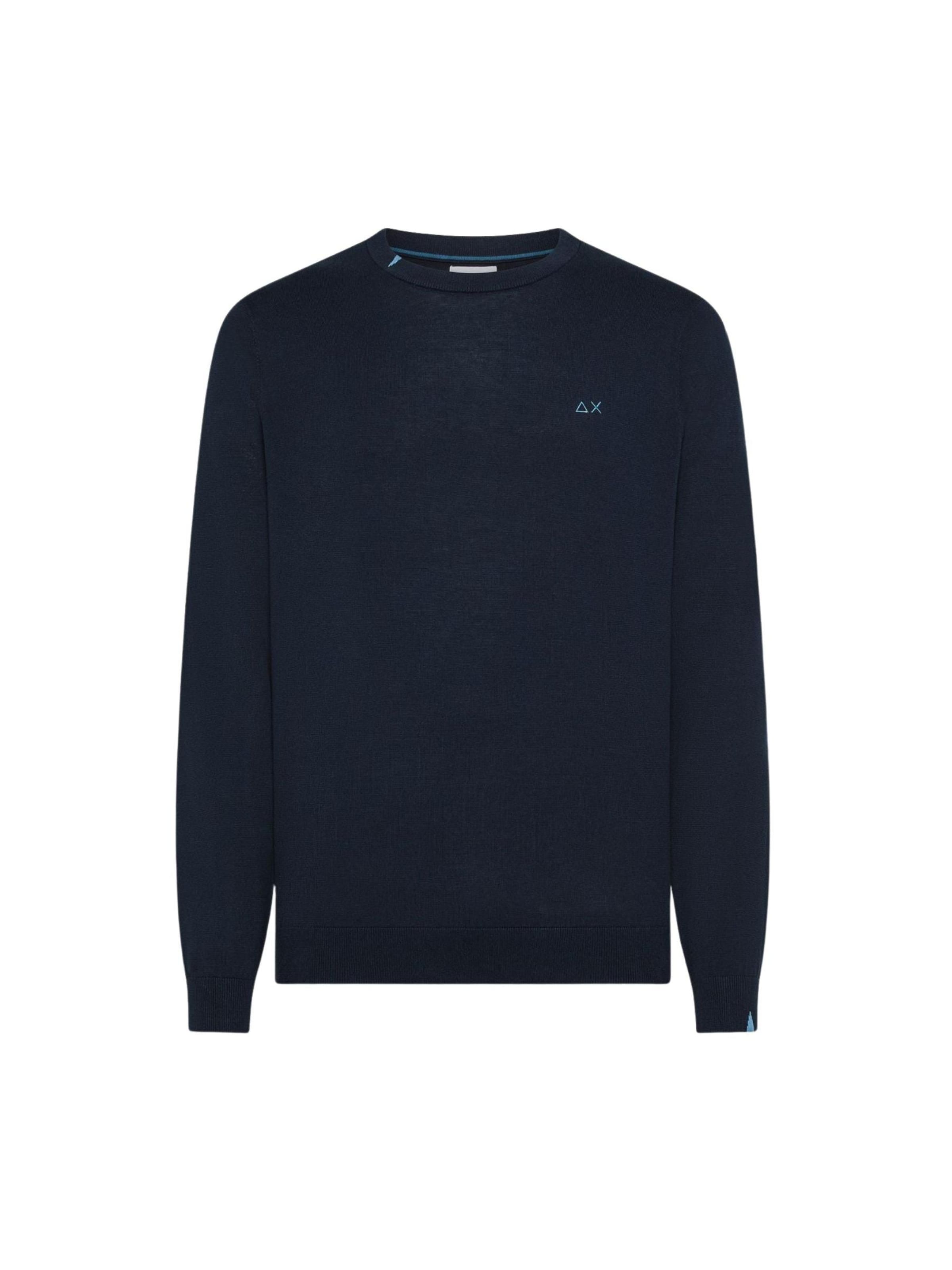 Pull-over SUN68 en bleu : devant