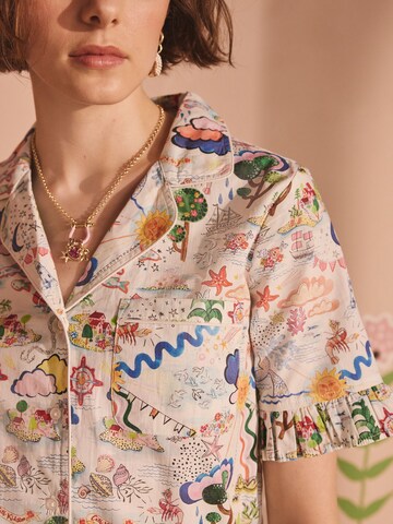 Cath Kidston Short Pajama Set in Blue