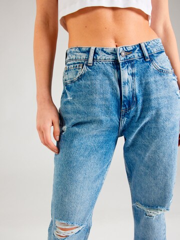 Noisy may Tapered Jeans 'MONI' in Blau