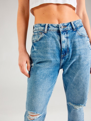 Noisy may Tapered Jeans 'MONI' i blå
