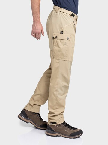 Regular Pantalon outdoor 'Maghera' Schöffel en beige