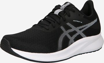 Chaussure de course 'Patriot 13' ASICS en noir : devant