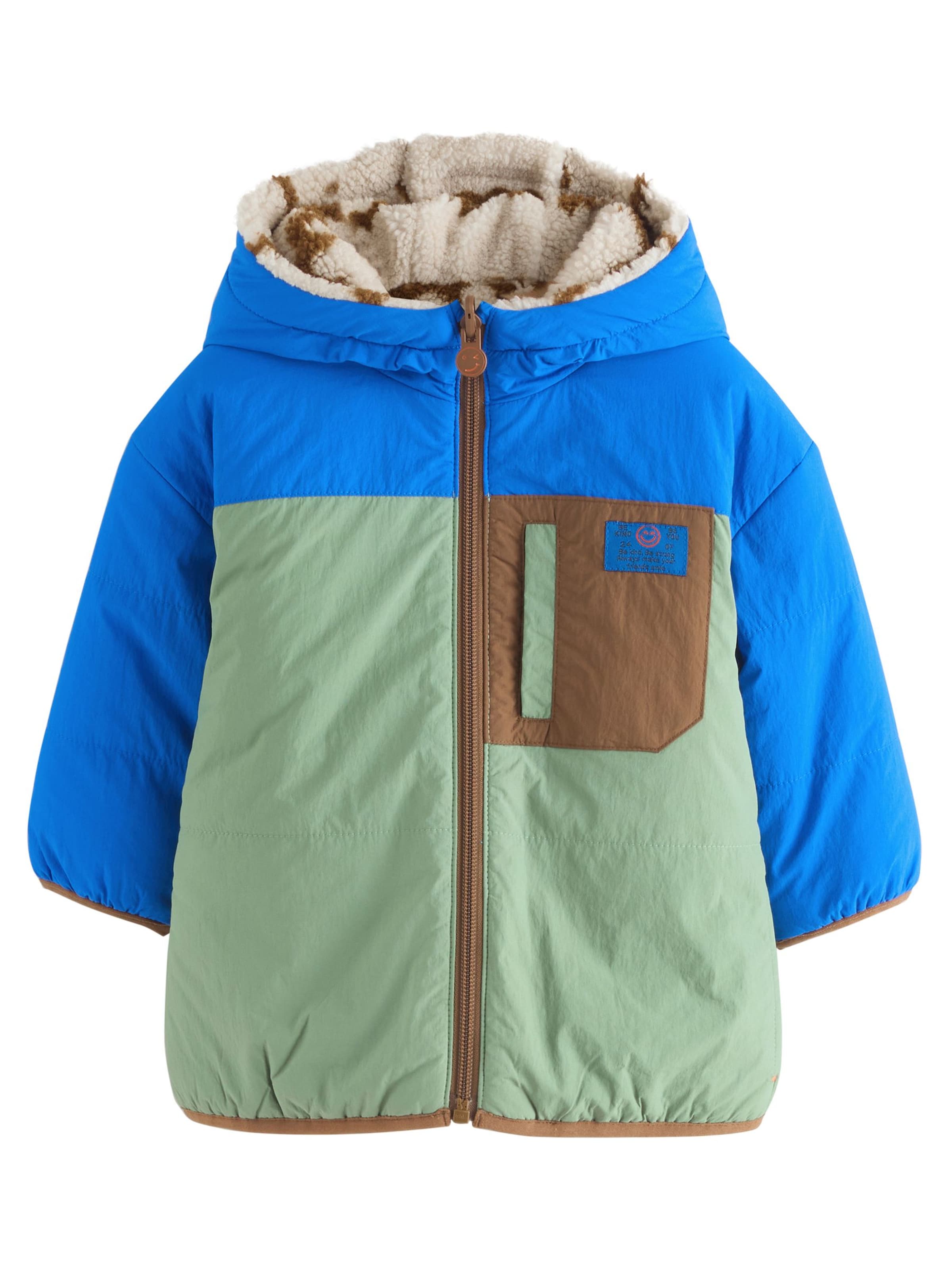 Next Zimná bunda - Modrá: predná strana