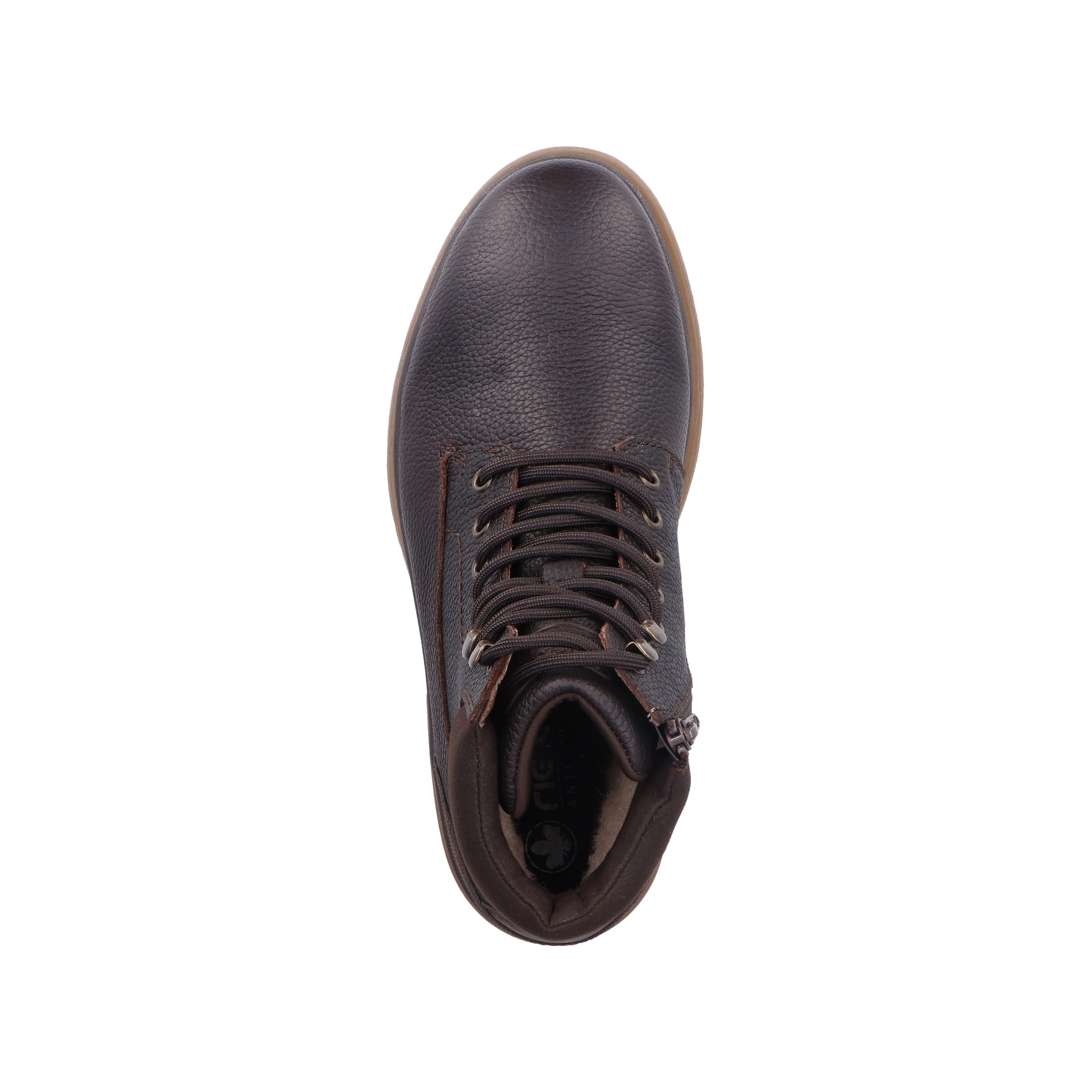 Boots stringati di Rieker in marrone