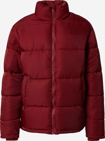 DAN FOX APPARELPrijelazna jakna 'Hanno' - crvena boja: prednji dio