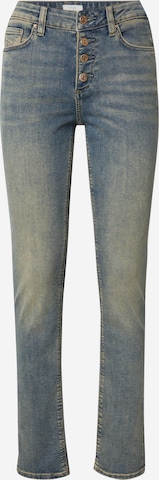 QSSlimfit Traperice 'Catie' - plava boja: prednji dio