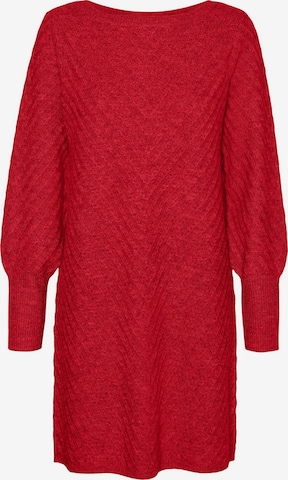 VERO MODA Knit dress in Red: front