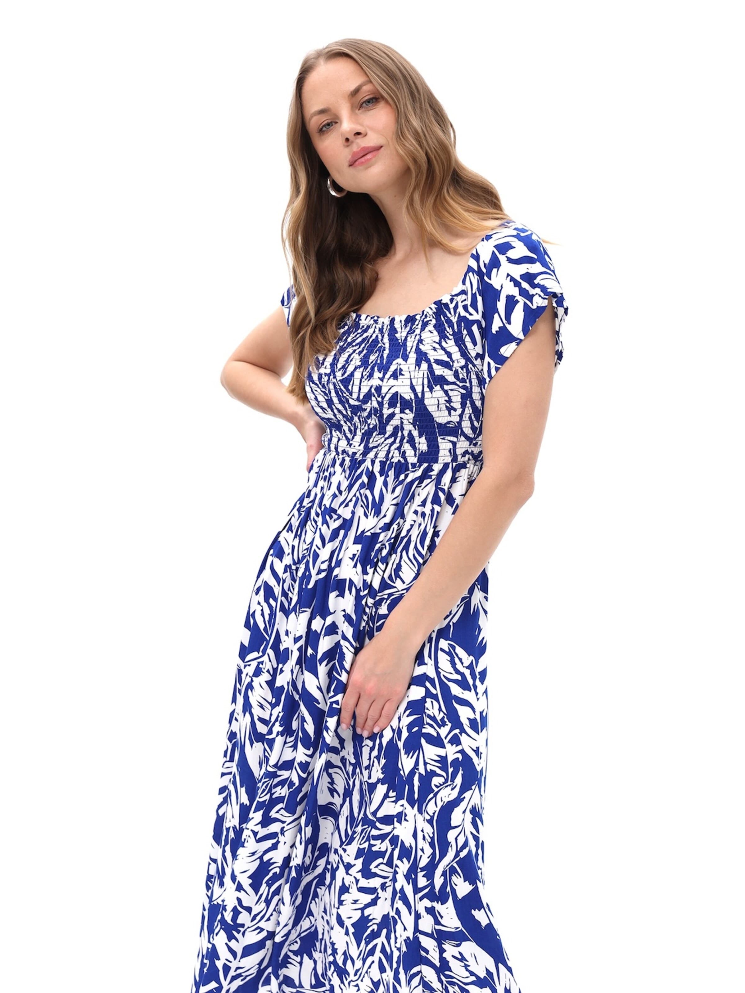 Passioni Summer Dress in Blue