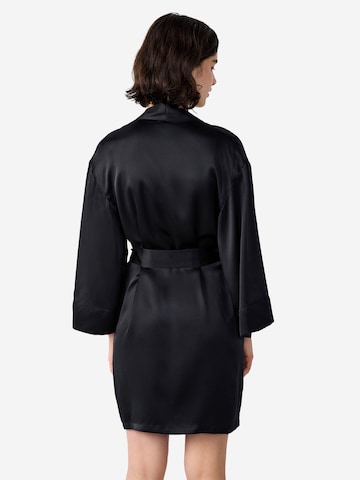 ETAM Morgenmantel in Schwarz