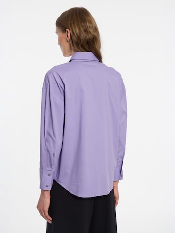 Ana Alcazar Top 'Engilia' in Purple