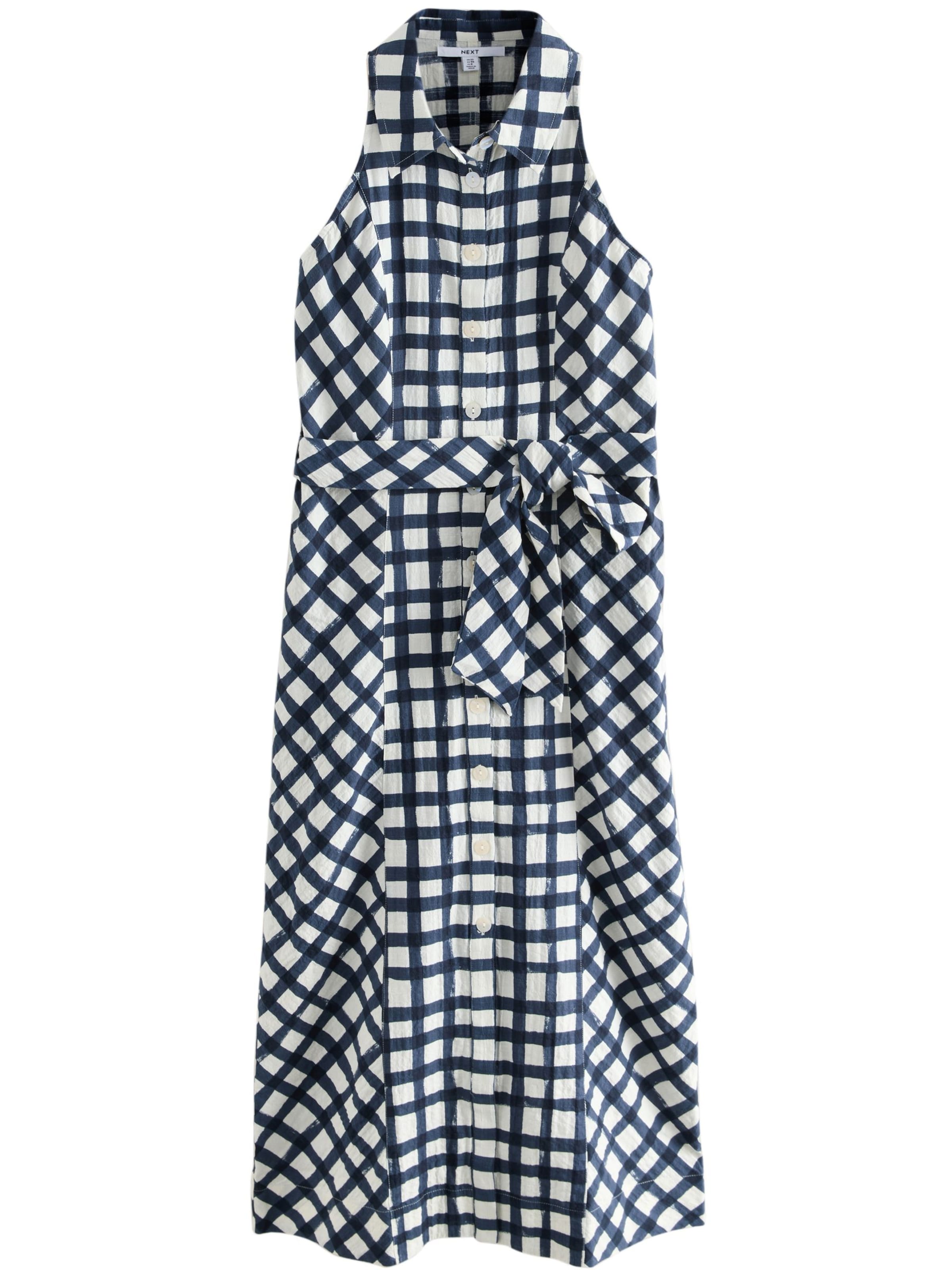 NextKošulja haljina - plava boja: prednji dio