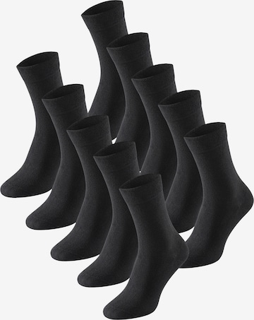 SCHIESSER Socken in Schwarz: Vorderseite
