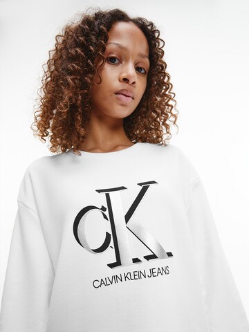 Calvin Klein Jeans Sweatshirt in White