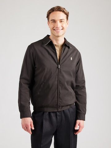 Polo Ralph Lauren Φθινοπωρινό και ανοιξιάτικο μπουφάν σε μαύρο: μπροστά