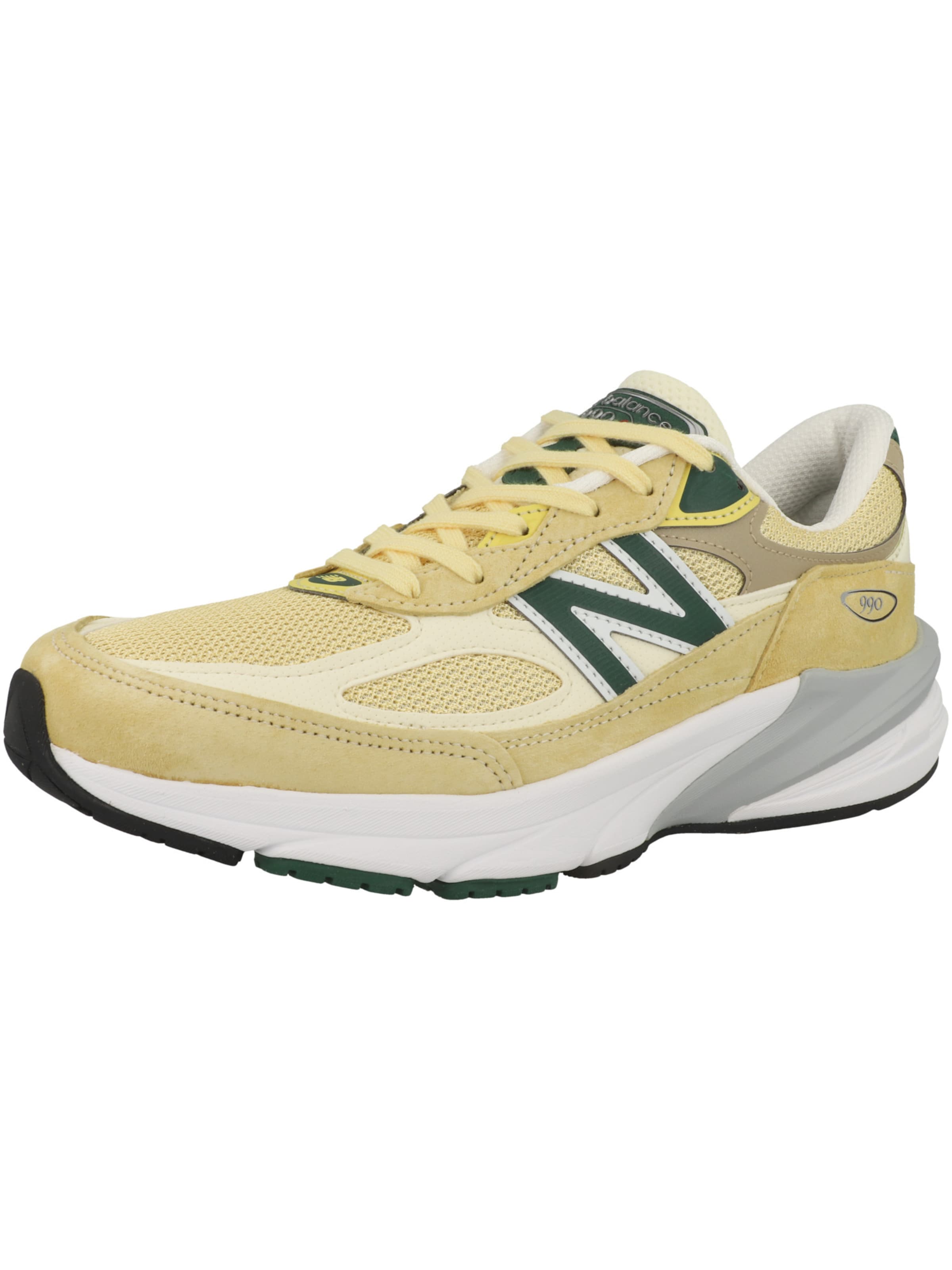 Sneaker bassa ' U 990' di new balance in giallo: frontale