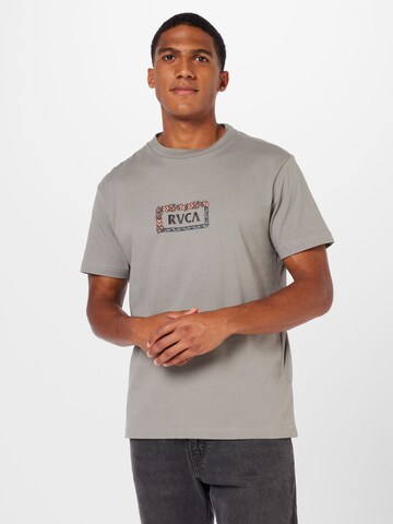 T-Shirt RVCA en gris : devant